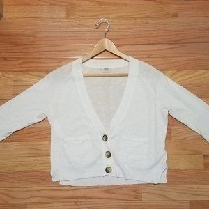 White Madewell Caridgan